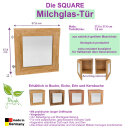 SQUARE Zubehör Tür mit Milchglas