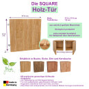 SQUARE Zubehör Holztür