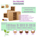 SQUARE Abdeckplatte 1er