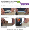 Selbstklebende Umleimer Sonoma Eiche 19 mm x 5 m zum Überkleben OHNE bügeln