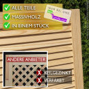 Lamellentür passend zu IKEA PAX Schrank aus Massivholz