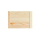 Blende / Schubladenfront Typ B für geschlossene Lamellentüren / Kassettentüren - 27,4 x 39,4 cm