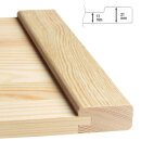 Blende / Schubladenfront Typ C für Profiltüren - 12,5 x 49,4 cm