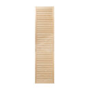 Lamellentüren aus Massivholz passend zu IKEA PAX Schrank - 195 x 49,4 cm