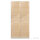 Lamellentüren aus Massivholz passend zu IKEA PAX Schrank - 195 x 49,4 cm