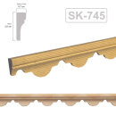 Holz Profilleiste in 20 x 7 x 1000 mm Schnitzleiste aus...