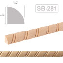 Holz Profilleiste in 12 x 12 x 1000 mm Schnitzleiste...