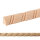 Holz Profilleiste in 12 x 12 x 1000 mm Schnitzleiste Viertelstab aus Buchenholz SB-281 mit Spiral-Motiv