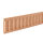 Holz Profilleiste in 50 x 6 x 1000 mm Schnitzleiste aus Buchenholz SB-454 mit kanneliertem Streifen-Motiv