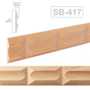 Holz Profilleiste in 40 x 8 x 1000 mm Schnitzleiste aus...