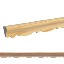 Holz Profilleiste in 12 x 7 x 1000 mm Schnitzleiste aus...
