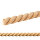 Holz Profilleiste in 11 x 5 x 1000 mm Schnitzleiste Halbrundstab aus Buchenholz SB-899 mit Spiral-Motiv