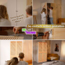 Gittertür passend zu PAX IKEA 236 Schrank aus...