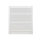 Lamellentür offen Kiefer weiß lackiert - 69,0 x 59,4 cm