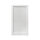 Lamellentür geschlossen Kiefer weiß lackiert - 71,7 x 39,4 cm