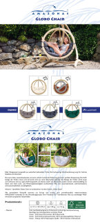 Amazonas Hngesessel Globo Chair Einsitzer Grn Verde