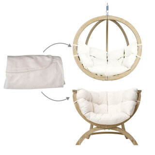 AMAZONAS Kissenbezug für Globo Chair / Siena Uno in Natura Creme