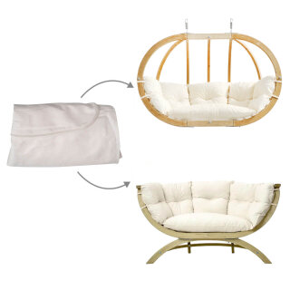 AMAZONAS Kissenbezug für Globo Royal Chair / Siena Due in Natura Creme