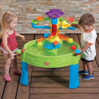 Wassertisch Kinder-Spieltisch und Bällebecken mit Spielturm und Zubehör