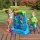 Kinder-Wasserspielwand mit Wasserlabyrinth doppelseitig mit 2x 13-tlg. Zubehörset