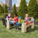 Garten-Spielhaus All Around Playtime Pavillon mit spielstationen für Kinder Kunststoff