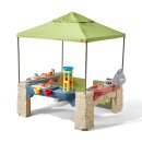 Garten-Spielhaus All Around Playtime Pavillon mit spielstationen für Kinder Kunststoff