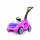 Kinder-Rutschauto Whisper Ride Buggy pink mit Schiebestange