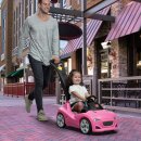 Kinder-Rutschauto Whisper Ride Cruiser pink mit Schiebestange
