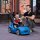 Kinder-Rutschauto Whisper Ride Cruiser blau mit Schiebestange