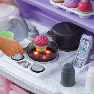Kinder-Spielküche Kleine Bäcker Spielset Elektronisch Kunststoff mit 30-tlg. Zubehörset