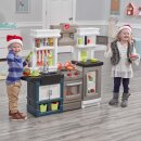 Kinder-Spielküche Modern Metro Spielset Elektronisch Kunststoff mit 33-tlg. Zubehörset