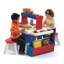 Kreativspieltisch Kinder-Maltisch für 1-2 Kinder inkl. Stühle
