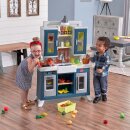 Kinder-Spielküche Vintage Farmhaus Spielset Elektronisch...