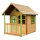 Garten-Spielhaus Alex Gartenhütte für Kinder Holz Braun Grün