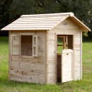 Garten-Spielhaus Noa Gartenhütte für Kinder Holz UNBEHANDELT