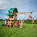 Kinder-Klettergerüst Spielturm Bellmont Holz mit...