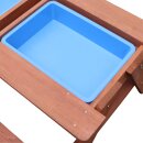 2in1 Kinder-Picknicktisch und Sand-Wasser-Spieltisch Dave Holz