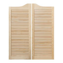 Saloontüren 2 Stk 100x80cm Pendeltüren L+R mit...