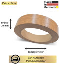 Umleimer zum Aufbügeln  Eiche 20 mm x 5 m   für...
