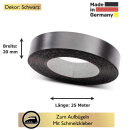 Umleimer zum Aufbügeln  Schwarz 20 mm x 25 m...