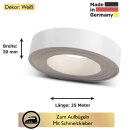 Umleimer zum Aufbügeln  Weiß 20 mm x 25 m...